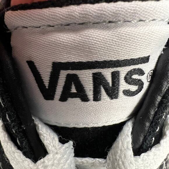 Vans Era Old Skool Ward Checkerboard Trainers Shoes Black White Suede Size 9 - Picture 10 of 13